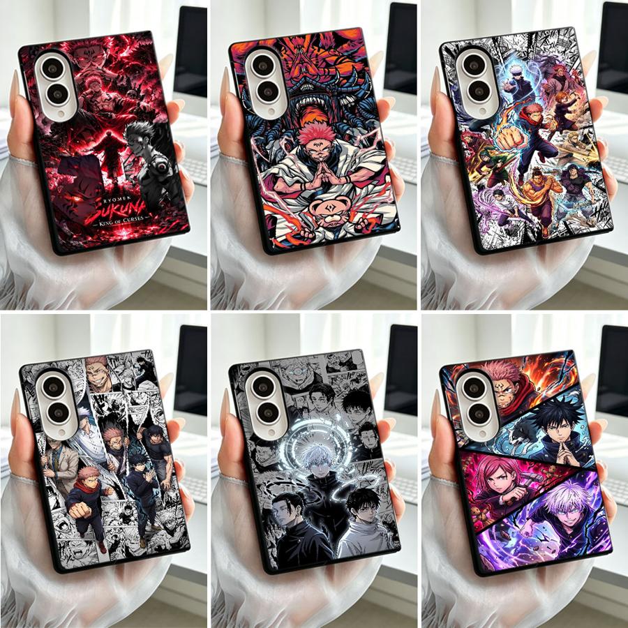 Phone Cases Jujutsu Kaisen - Samsung Galaxy Z Fold8 Wide用ファンダカパフォンケース ZFold8