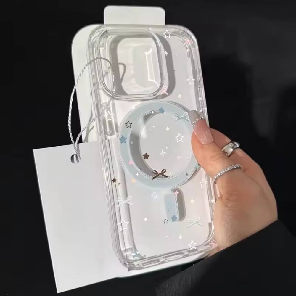 スターボウプリントクリア電話ケース iPhone 18 17 - Phone Cases Xr Iphone のレビューと価格