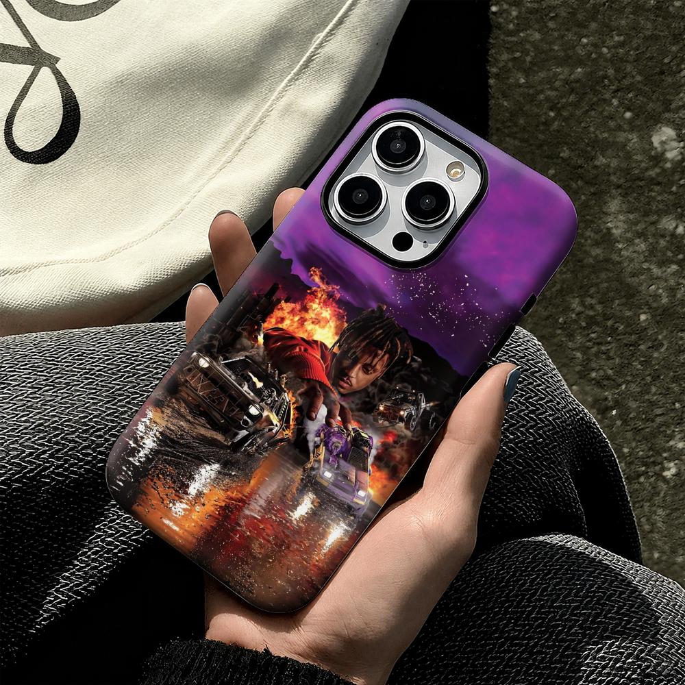 ラッパーアルバム J-Juice W-WRLD iPhone - Phone Cases For Iphone 16 のレビューと価格