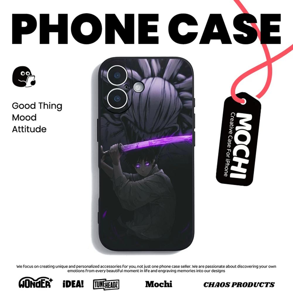 人気の呪術廻戦 奥っこのユウタ スマホケース ソフトブラック - Phone Cases Jujutsu Kaisen のレビューと価格