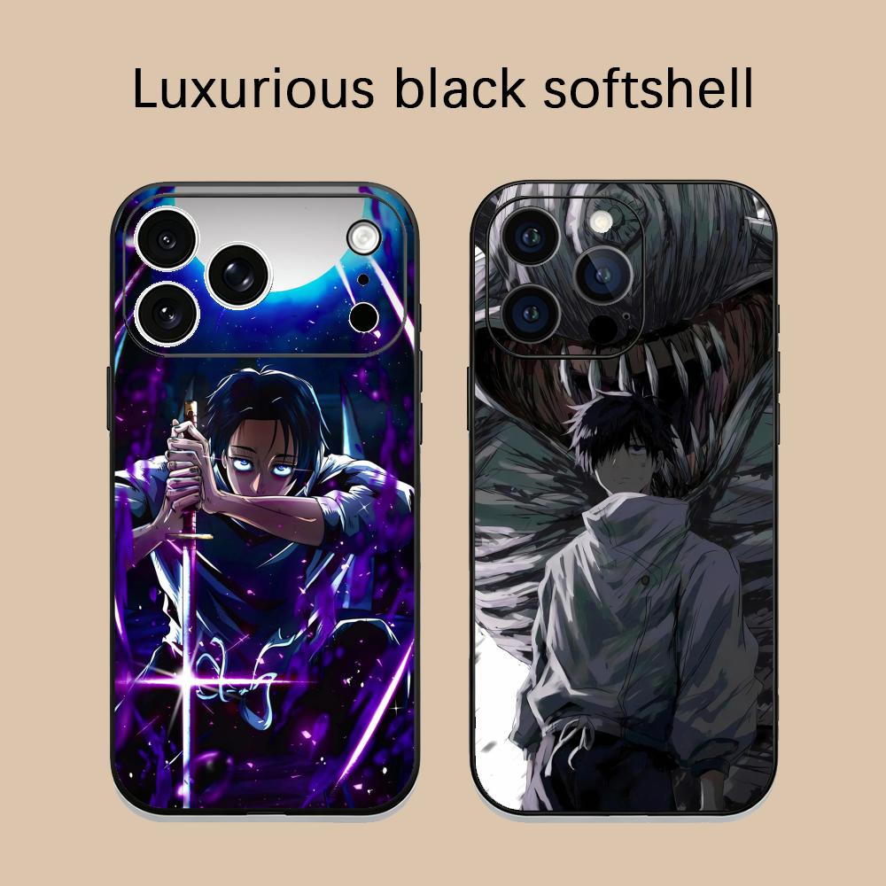 人気の呪術廻戦 奥っこのユウタ スマホケース ソフトブラック - Phone Cases Jujutsu Kaisen のレビューと価格