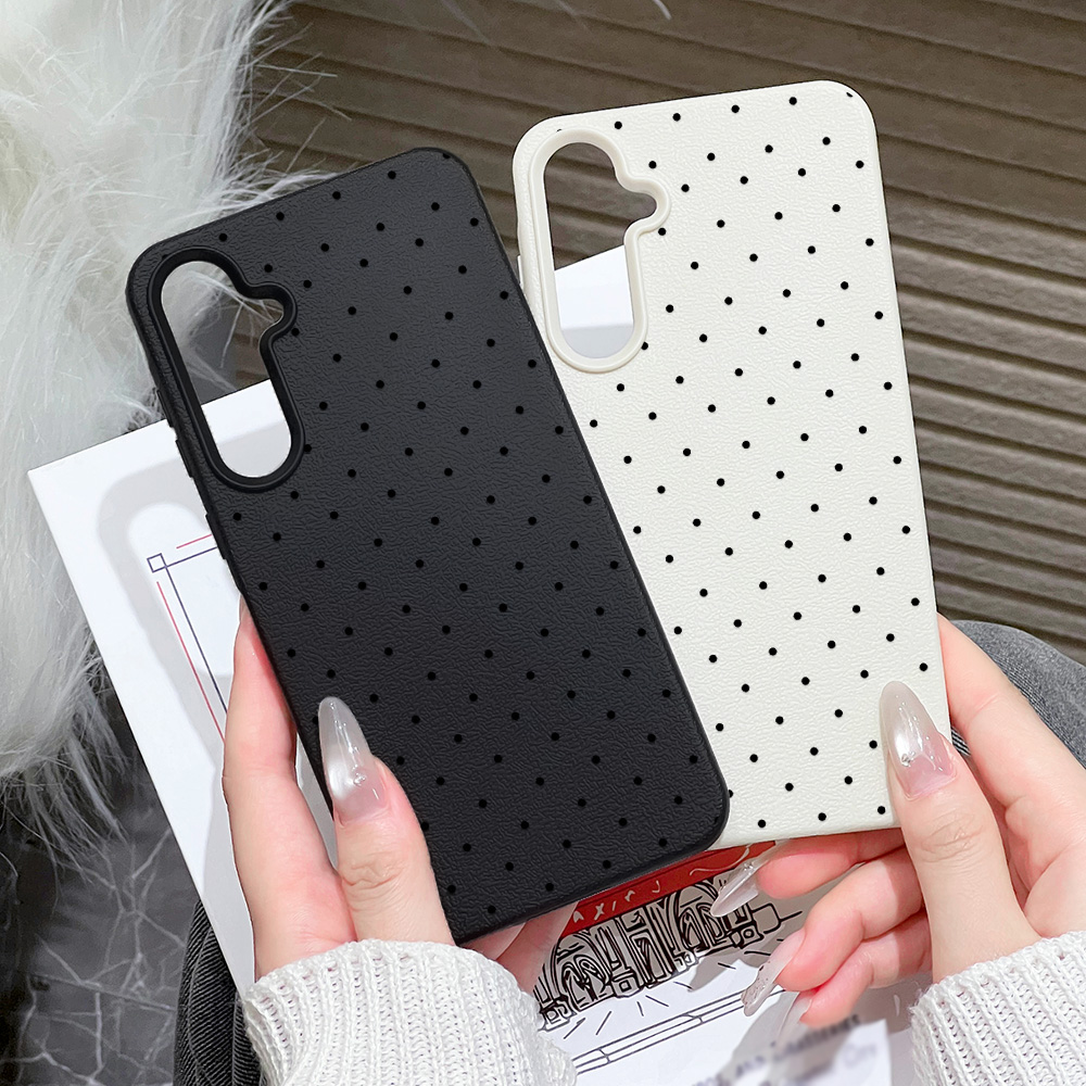 Ins ポルカドット柄スマホケース サムスン A56 5G  - Phone Cases Galaxy A16 5G のレビューと価格