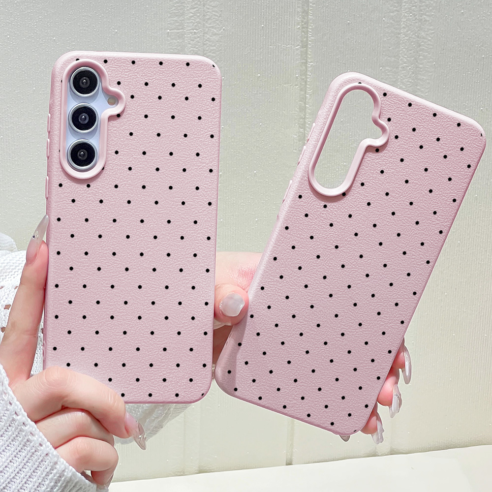 Ins ポルカドット柄スマホケース サムスン A56 5G  - Phone Cases Galaxy A16 5G のレビューと価格