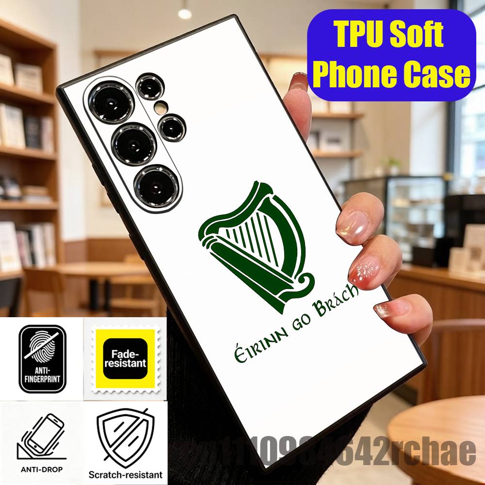 アイルランドのハープと「Erin Go Bragh」の文字が - Phone Cases Ireland のレビューと価格