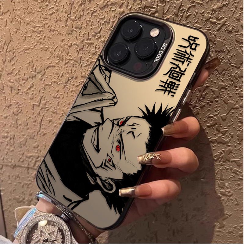 呪術廻戦 ホット ゴジョ・サトル ライン柄 スマホケース X - Phone Cases Jujutsu Kaisen のレビューと価格