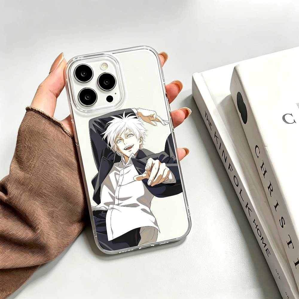呪術廻戦、五条悟、iPhone 18、17、16、15、14 - Phone Cases Jujutsu Kaisen のレビューと価格