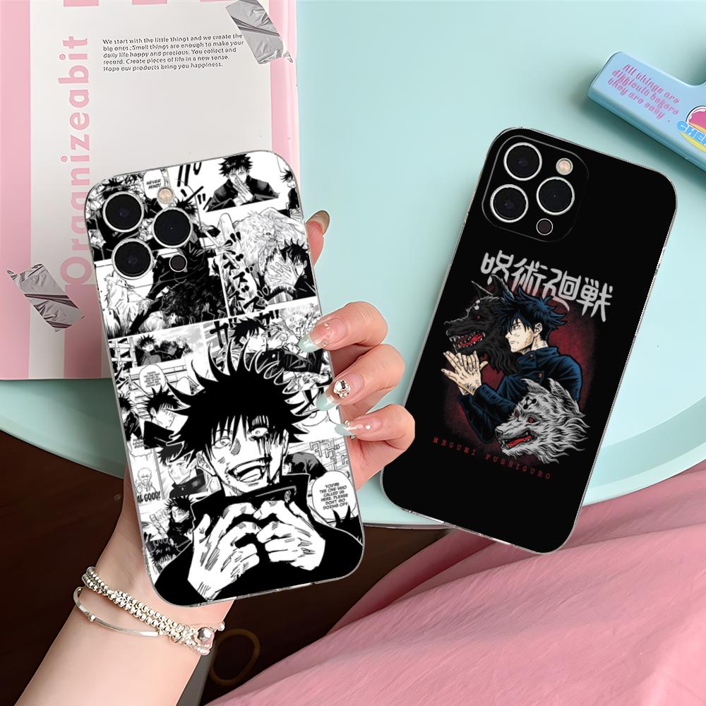 呪術廻戦 蓋棺 霊幻少女 桐生一葉 iPhone 16 15 - Phone Cases Jujutsu Kaisen のレビューと価格