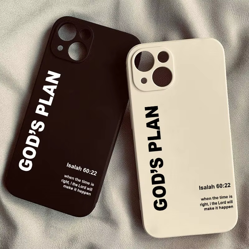 神の計画 聖書の言葉柄 iPhoneケース iPhone 1 - Phone Cases Xr Iphone のレビューと価格