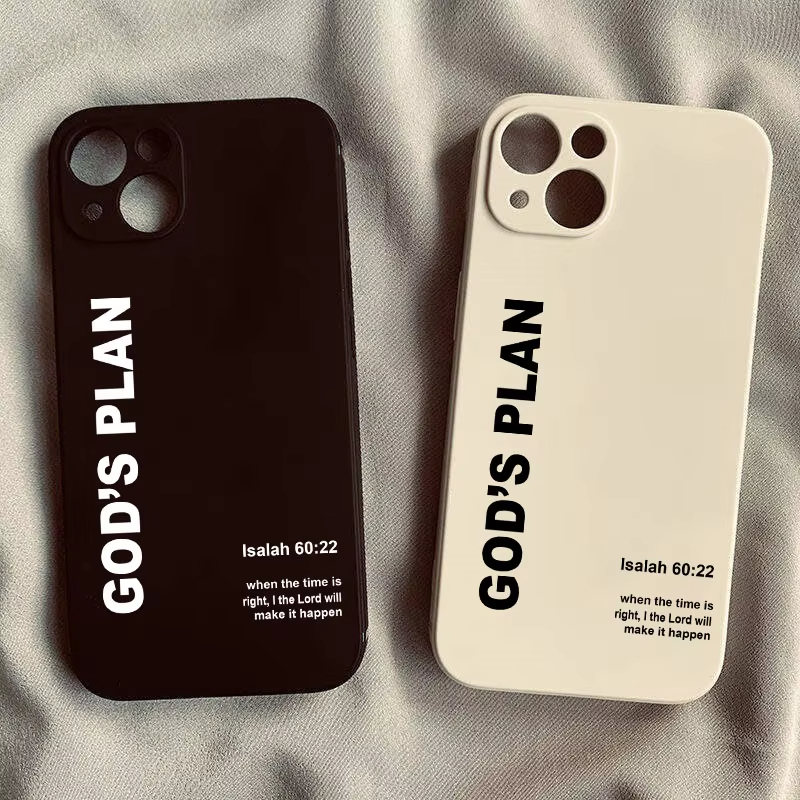 神の計画 聖書の言葉柄 iPhoneケース iPhone 1 - Phone Cases Xr Iphone のレビューと価格