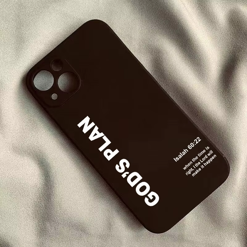 神の計画 聖書の言葉柄 iPhoneケース iPhone 1 - Phone Cases Xr Iphone のレビューと価格