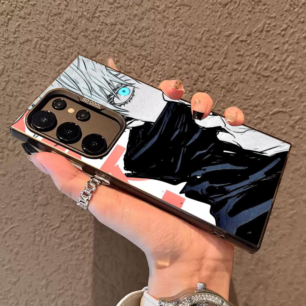 呪術廻戦 五条悟 スマホケース IMD カラフルシルバー S - Phone Cases Jujutsu Kaisen のレビューと価格