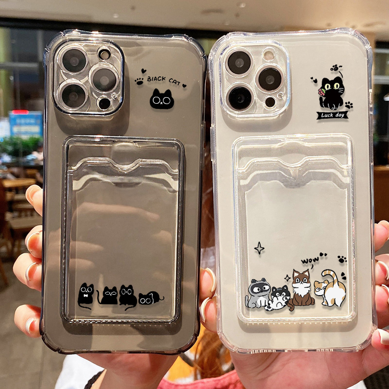 かわいい黒猫のスマホケース iPhone 17 Pro Ma - Phone Cases Xr Iphone のレビューと価格