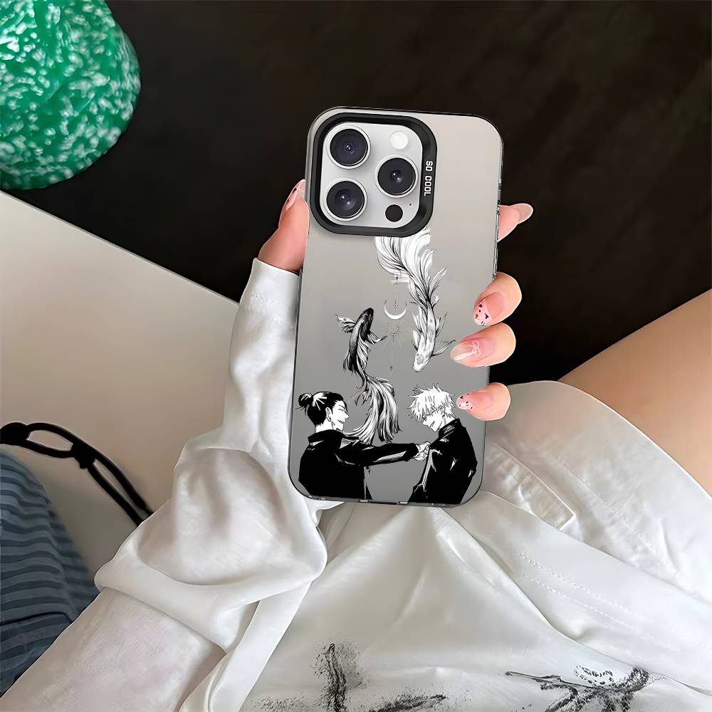 クラシックアニメ「呪術廻戦」可愛いスマホケース iPhone - Phone Cases Jujutsu Kaisen のレビューと価格